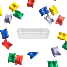 Classic Original Kids Jacks Knucklebones Knuckles 3 Sets of 5 Made in Germany