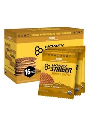 Honey Stinger Organic Waffle, Honey, Sports Nutrition, 16.96 Ounce, Pack of 16
