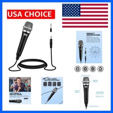 Karaoke Microphone, Dynamic Microphone with 13 ft Cable, Metal Handheld Cardi...
