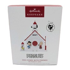 Hallmark Keepsake 2025 Sno-Cones with Friends Snow Ice Cones Peanuts Ornament