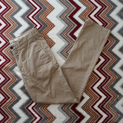 Acne Studios Men's Roc Satin Business Casual Slim Chino Trouser Pants Size 48