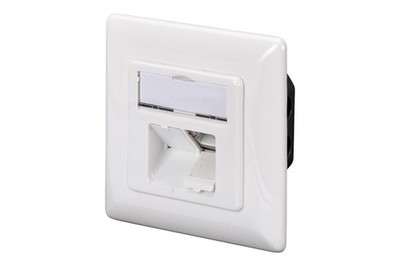 Digitus Flush-Mounted Data Connection Socket/Up to 500 MHz / 10 GBit Cat 6A - em