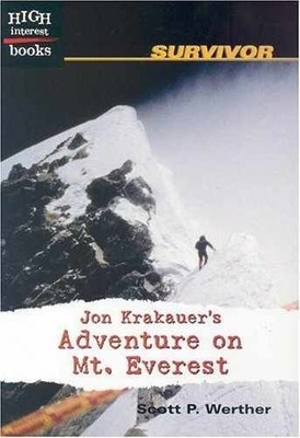 Jon Krakauer's Adventure on Mt. - Paperback, by Werther Scott P. - Very Good