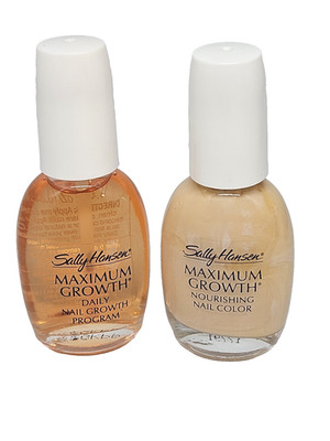 Sally Hanson Maximum Growth Treatment & 2311 Sheer Natural Nail Color 0.45oz