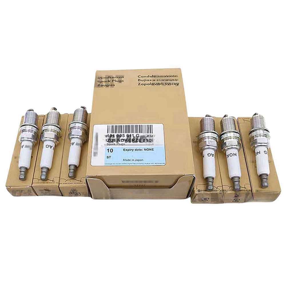 101905611G Original OEM Spark Plug 6PCS For 12-17 Audi Q7 A8 A6 S5 Quattro 3.0L