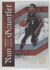2016-17 Panini Excalibur Run the Gauntlet Holo Gold 2/10 Eric Bledsoe #17 1l2