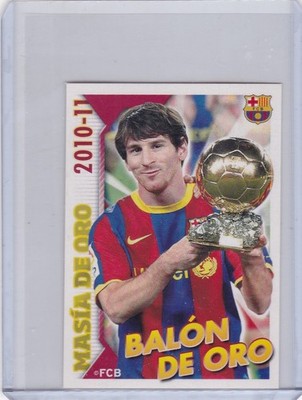 2010-11 Panini FC Barcelona STICKER SP  #4 LIONEL MESSI