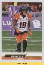 2023 Upper Deck CFL Gold Dominique Rhymes #90 READ 0q69