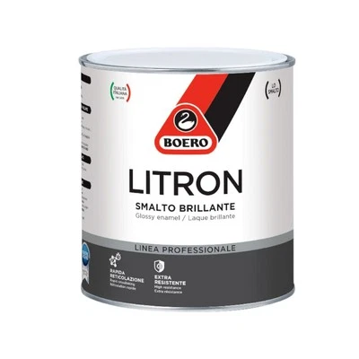 BOERO LITRON vernice pittura gel smalto brillante superiore pronto all'uso