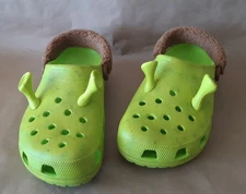 Shrek Crocs Size 13 No Nose Please Read The Description
