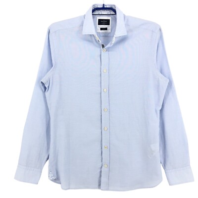 Hackett London Men's Slim Fit Long Sleeve Casual Shirt Size M