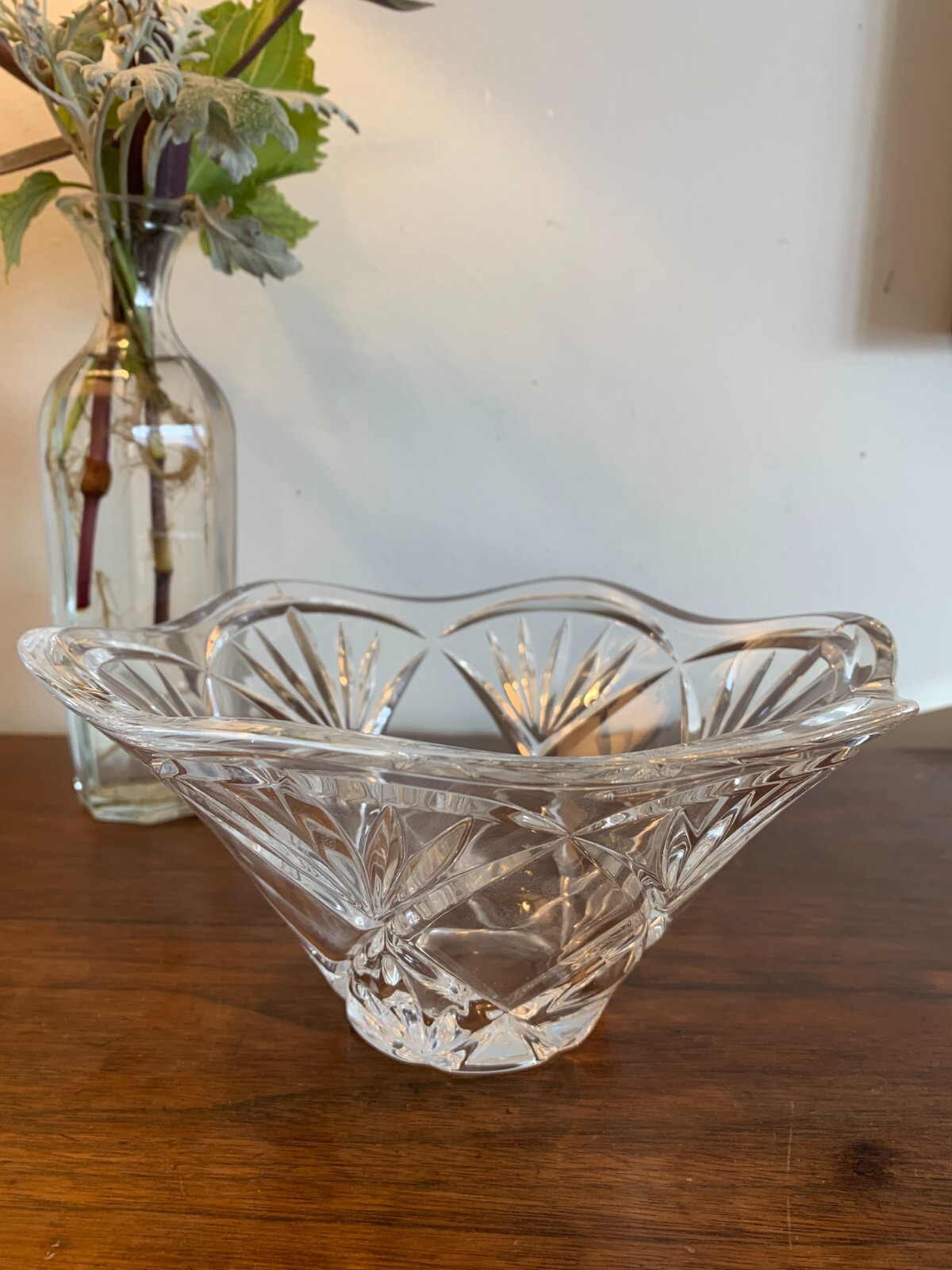 Vintage Marquis Crystal Bowl By Waterford Crystal: Made In Ireland 1980.
