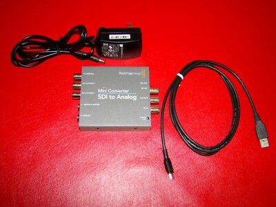 Blackmagic Design Mini Converter SDI to Analog With Power Supply