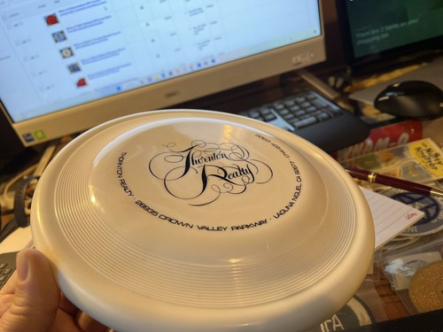 Wham-o Frisbee Fastback FB17 Thornton Realty Laguna Niguel California - Foto 7 di 8