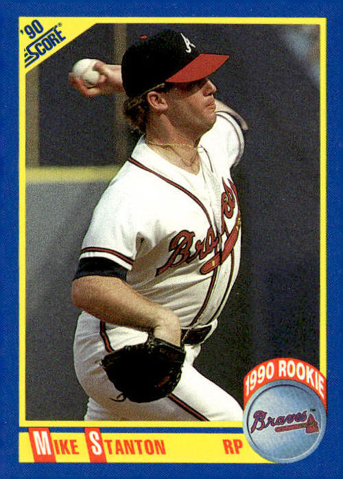 1990 Score #609 Mike Stanton