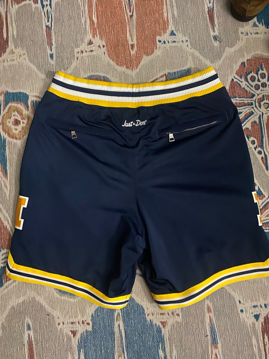【Nike】Michigan Wolverines Basketball Jordan Shorts Michigan Wolverines Jordan Brand Replica Team Basketball