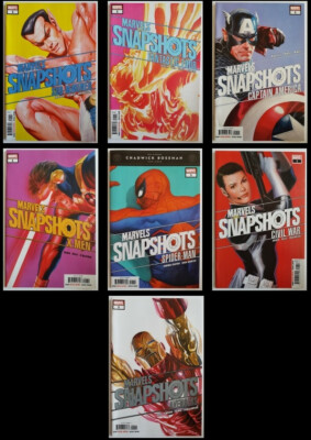 7 x Marvel's Snapshots | US-Comic Marvel One-Shots Spider-Man Alex Ross-Cover