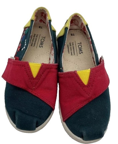 Toms Mens 11 Venice Collection Pull On Shoes - New New TOMS Classic The Venice Collection Red Canvas Men main image 4