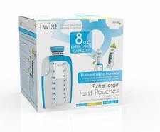 Kiinde Twist Pouch Breast Milk Storage Bags for Pumping, Freezing, Feeding 40bag