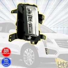 For 2017-2020 Cadillac XT5 Passenger Side [LED DRL] Parking Signal Fog Light RH