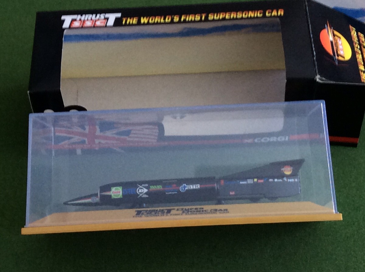 CORGI THRUST SSC THE WORLDS FIRST SUPERSONIC CAR MINT CONDITION | eBay