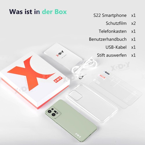 2025 Smartphone Android 2SIM Handy Ohne Vertrage 6 Zoll 2GB+16GB Quad Core 4G HD - Zdjęcie 9 z 15
