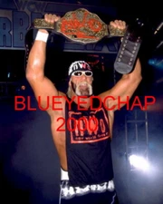 HULK HOGAN  WRESTLER 8 X10 WRESTLING PHOTO WWF WCW