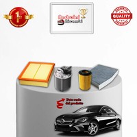 Kit Wartung 4 Filter Mercedes CLA 220 D C117 120KW 163PS Ab 2013