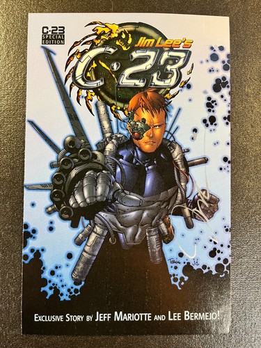 C-23 1 VARIANT Jim LEE Ashcan SIGNED by JIM LEE with COA Mike Choi Image Comic - Picture 6 of 7