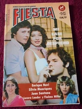 80s FIESTA photonovel ENRIQUE NOVI SILVIA MANRIQUEZ NASTASSJA KINSKI poster SEXY