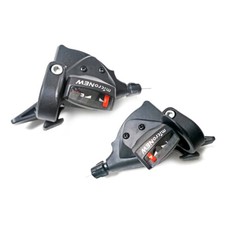 microSHIFT Black microNEW MTB Fold Bicycle TS70-7 Trip 3x7 Speed Trigger Shifter