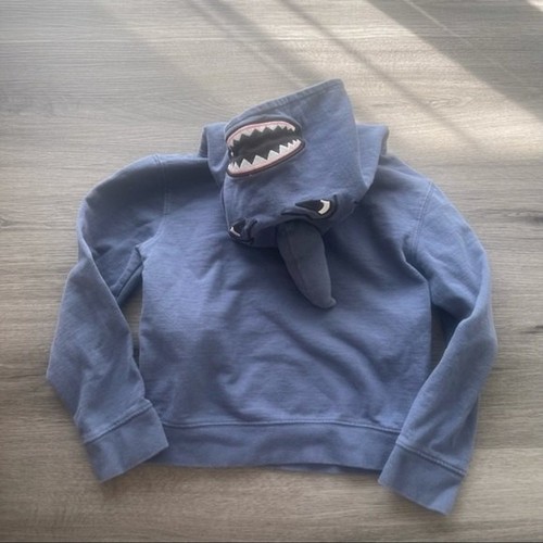 Wild Child Hoodies Dusty Blue Las Vegas Shark Hoodie SZ Small/6 - Picture 4 of 5