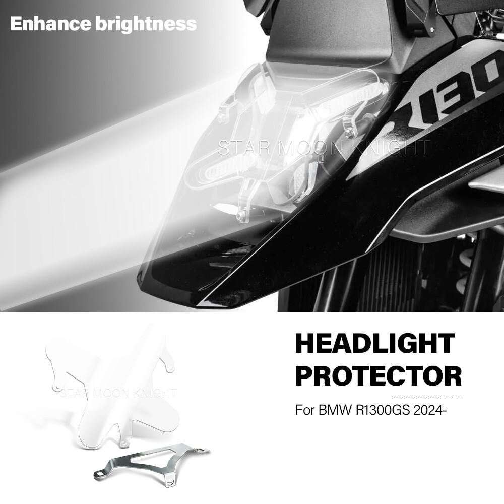Headlight Cover For BMW R1300GS 1300 R 1300 GS 2023- Acrylic