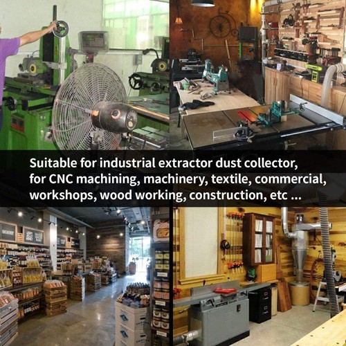 Dust separator professional cyclone filter separator dust extraction dust UK - Picture 5 of 11