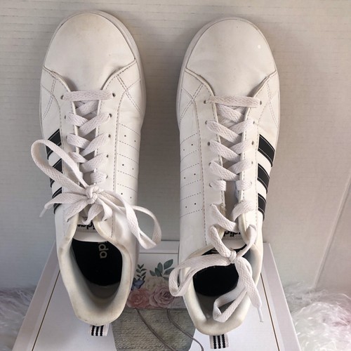 Adidas Womens Shoes Sz 10 VS Advantage F36746 White/Black Sneakers - Picture 15 of 21