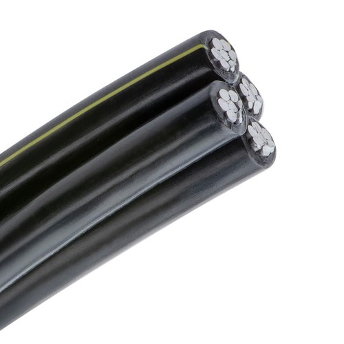 75' Dyke 2-2-2-4 Aluminum URD Underground Direct Burial Cable (115 Amp) 600V - Picture 4 of 4