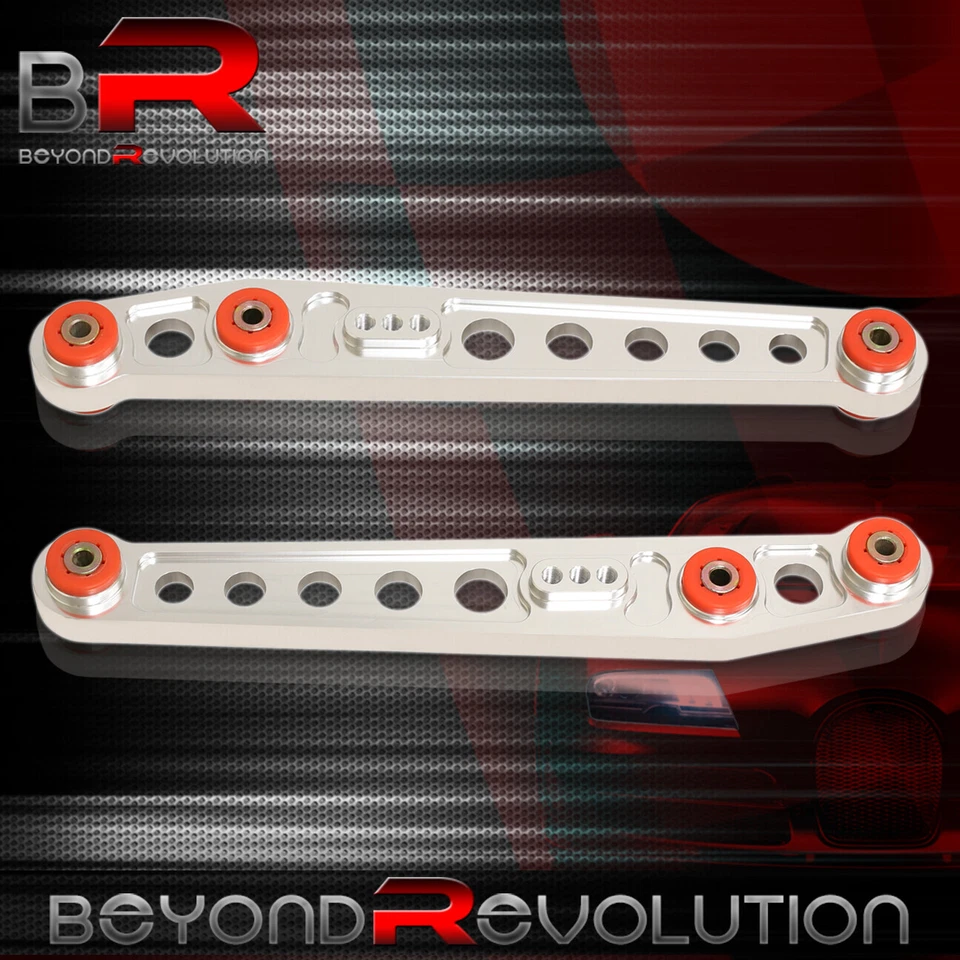 Brazo de control inferior plateado para suspensión CNC de aluminio Civic EJ EK 1996-2000 Foto 3 de 3