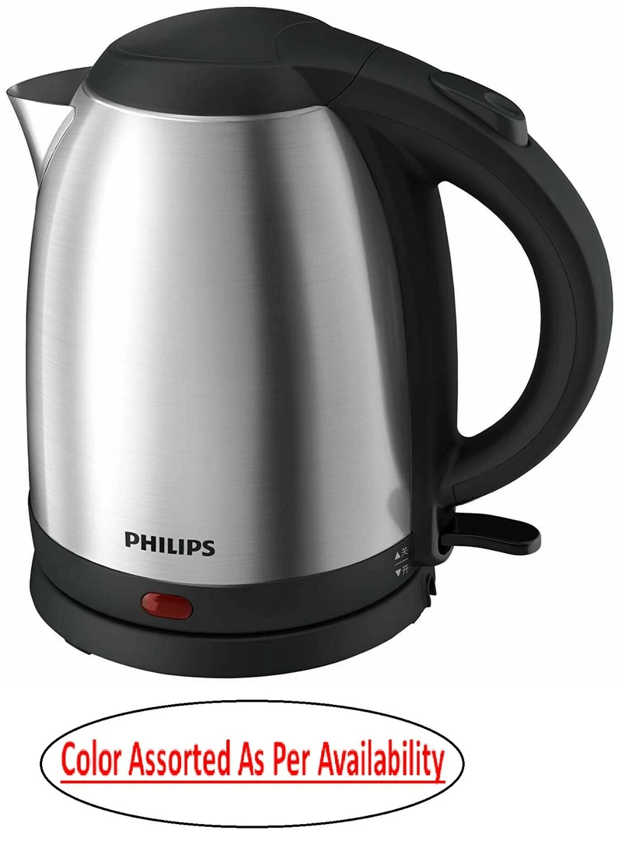 Home u0026amp; Kitchenware Philips 1.5 L Electric Kettle With Stainless Steel  Body 1800W | eBay