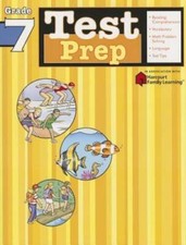 Test Prep: Grade 7 (Flash Kids Harcourt Family Learning) - Paperback - GOOD