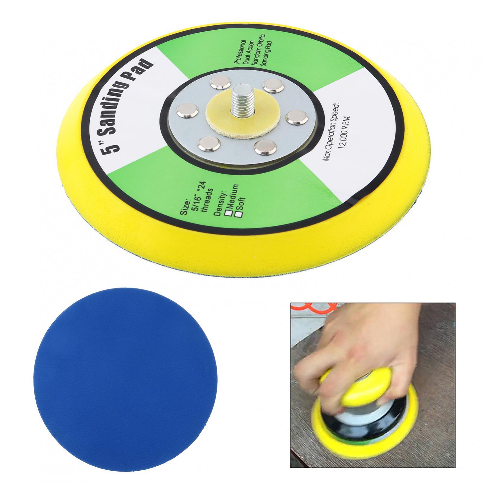 5Inch 5/16" 24 Thread DA Air Random Orbital Sander/Polisher 
