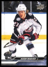 2023-24 Upper Deck Hockey Series 1 #52 Adam Boqvist Columbus Blue Jackets