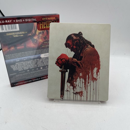 Hellboy (Blu-ray & DVD, 2019 Film) Limited Edition Steelbook with Slipcover - Picture 3 of 7