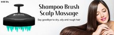 HEETA Scalp Massager Hair Growth, Soft Silicone Scalp Scrubber Shampoo Brush
