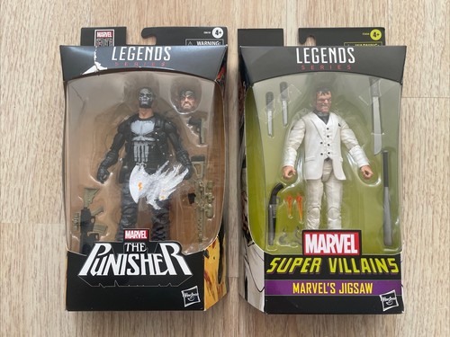 Hasbro Marvel Legends 80 Years Punisher (Camo Skull Paint) & Jigsaw NEW ML539