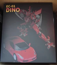 Alloy version.EC-01 MPM scale DINO Ferrari Autobot alloy model morphing toy