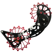 KCNC SXT MTB Cycling Bike Oversized Pulley Cage For Shimano M9000/M8000 , Red