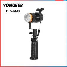 YONGEER J50S-MAX 50W Led Video COB Light Bi-Color 3000K-6000K Outdoor Fill Light