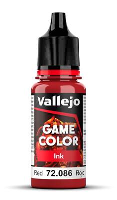 Vallejo 72.086 Red  18 ml - Game Color Ink