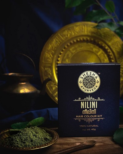 SHESHA NATURALS Shesha Ayurveda Nilini colore per capelli - ayurvedico, senza ammoniaca, senza P - Foto 3 di 5