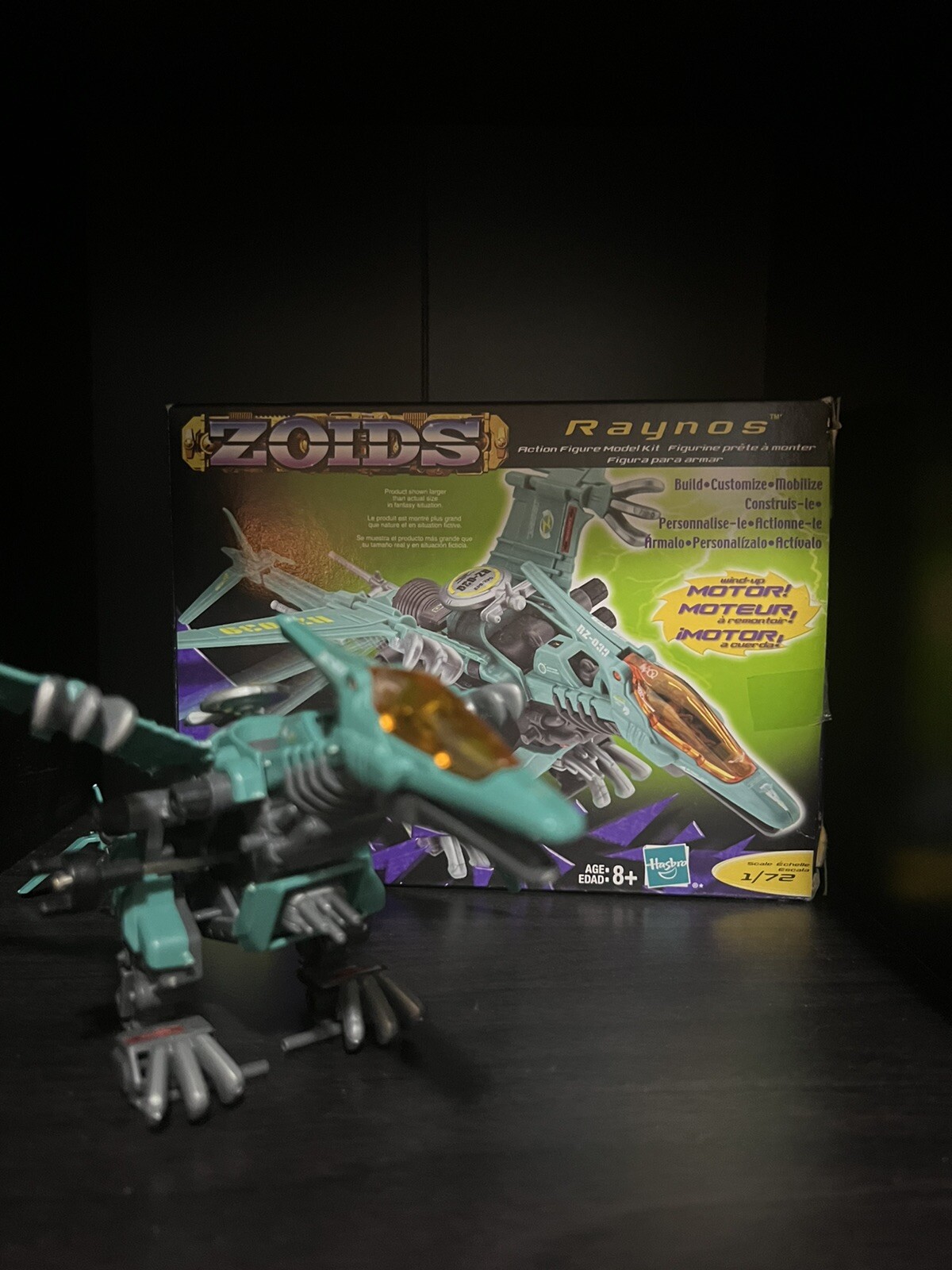 Zoids Hasbro Action Figure Model #039 Raynos--Works